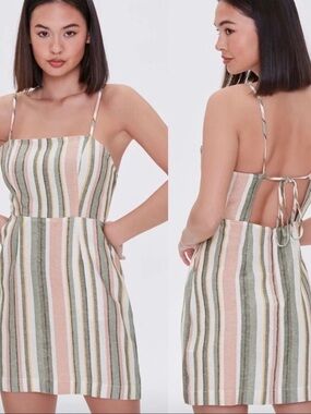 Size 3X Forever 21 Linen Summer Dress
